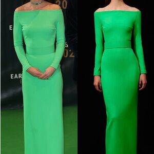 Solace London Green Maxi Dress